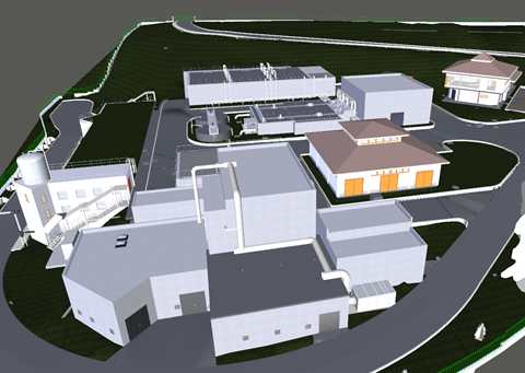 Modelo BIM EDAR Muskiz