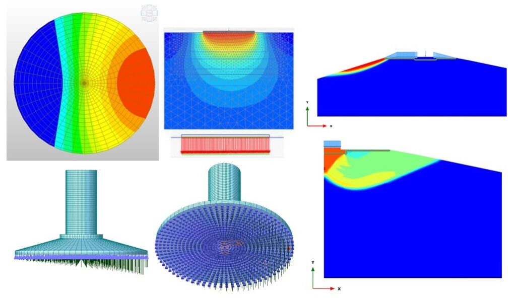 Proyecto cimentaciones circulares macizas